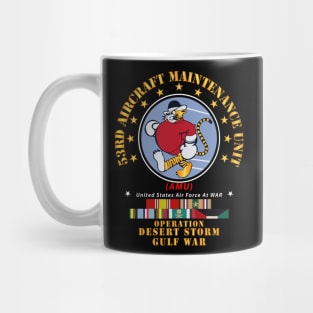 53rd Aircraft Maintenance Unit - Desert Shield w DS Svc Mug